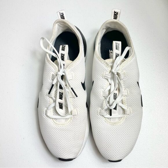 Nike Ashin Modern White/Black Running Shoes Women’s Size 9.5 (AJ8799-100) - Picture 5 of 11